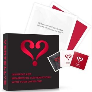 Vertellis Relationship Edition Couples Games - 2 Player Couples Card Game